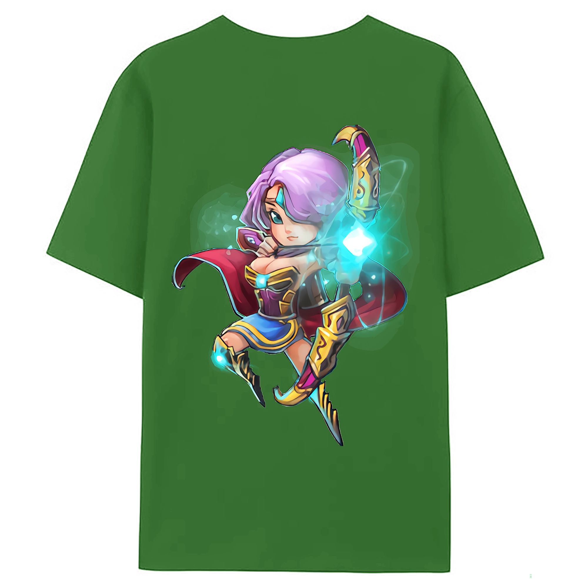 （画像用） リーグ・オブ・レジェンド League of Legends LOL レディース半袖Tシャツ(バックプリント)